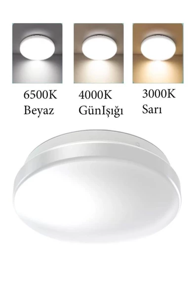 LEDVANCE LED PLAFONYER 12W IP44 SARI IŞIK - 6