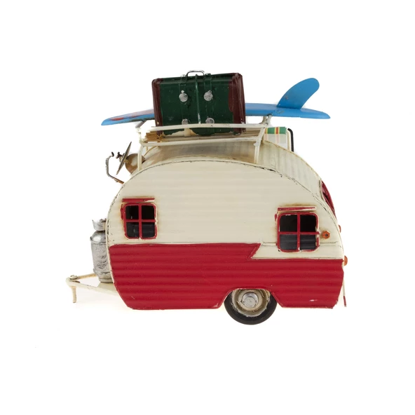 Dekoratif Karavan Metal Karavan Klasik Model 25 Cm - 3