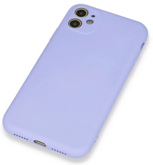 iPhone 11 Kılıf Nano Silikon Kadife içi OSE - 4