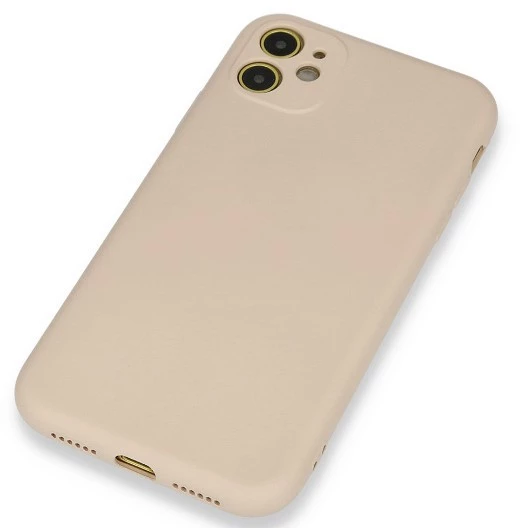 iPhone 11 Kılıf Nano Silikon Kadife içi OSE - 3