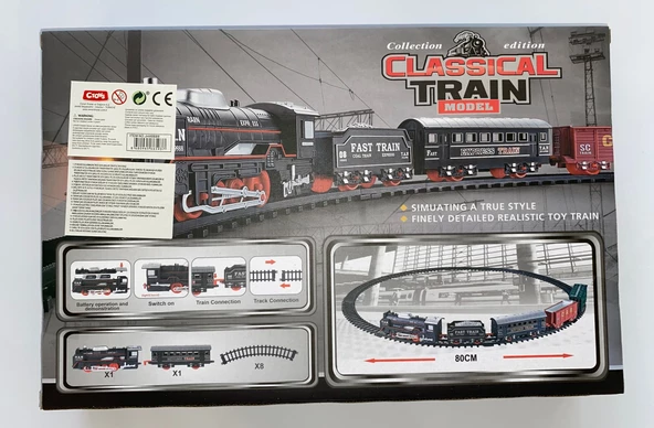 CTOYS Tren Seti 10 Parça  JHX6689 - 2