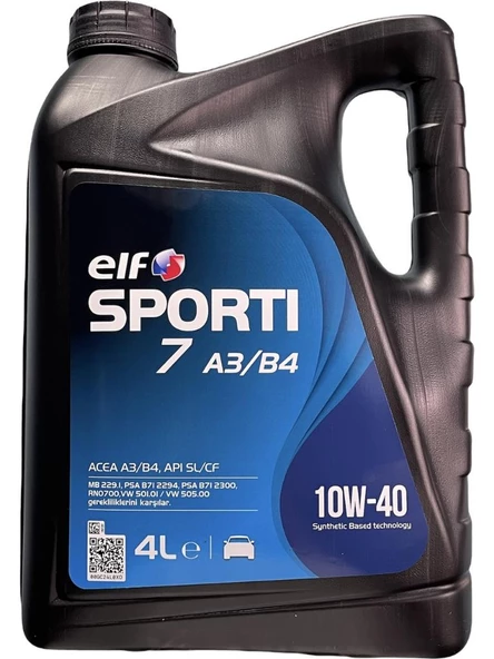 Elf Sporti 7 A3-B4 10W-40 4L