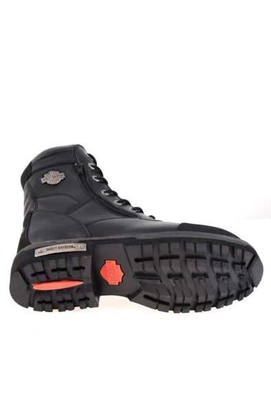 Harley Davidson Riddick Hakiki Deri Bot 36-40 Black Deri - 4