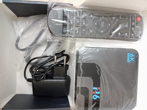H6 model Allwinner CPU ile 4/32gb 6K android Tvbox - 2