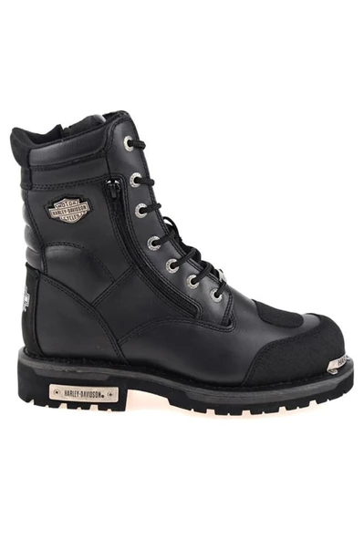 Harley Davidson Riddick Hakiki Deri Bot 36-40 Black Deri - 2