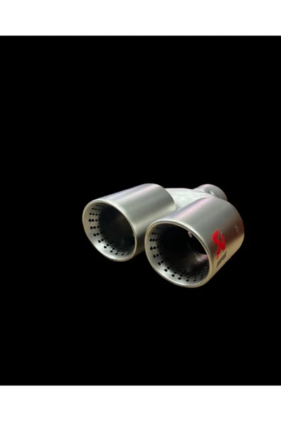 Akrapovic AKRAPOVİÇ 90 LIK GOLF 7.5-8 LERE UYGUN EGZOZ UCU ÇİFTLİ