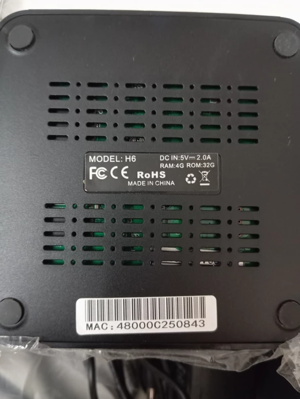 H6 model Allwinner CPU ile 4/32gb 6K android Tvbox - 3