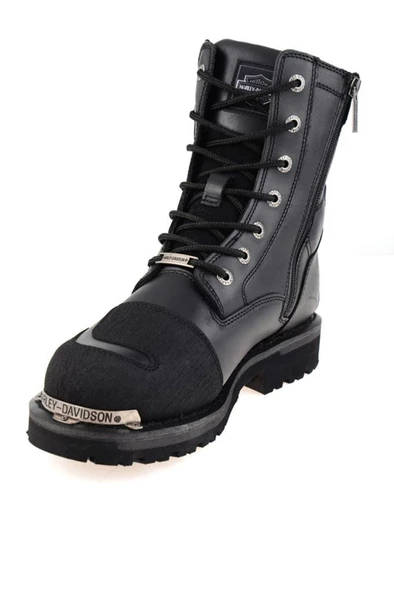 Harley Davidson Riddick Hakiki Deri Bot 36-40 Black Deri