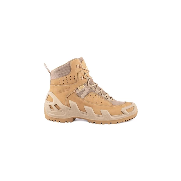 VANEDA1192 V-Clutch Pro Mid On Duty Bej Nubuk Kısa Dry-Tex Su Geçirmez Soğuğa Karşı Koruma Arazi Outdoor Trekking Botu - 2