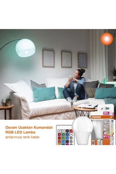 OSRAM KUMANDALI LAMBA E27 - 4