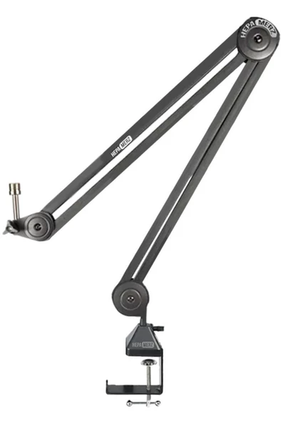 Hepa Merz N-PRO46 Yüksek Kaliteli Stüdyo Tipi Masa Mikrofon Standı Sehpası (46x46 cm) - Resim 2