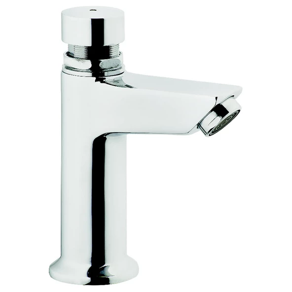 FKN Krom Zaman Ayarlı Lavabo Musluk ürün görseli