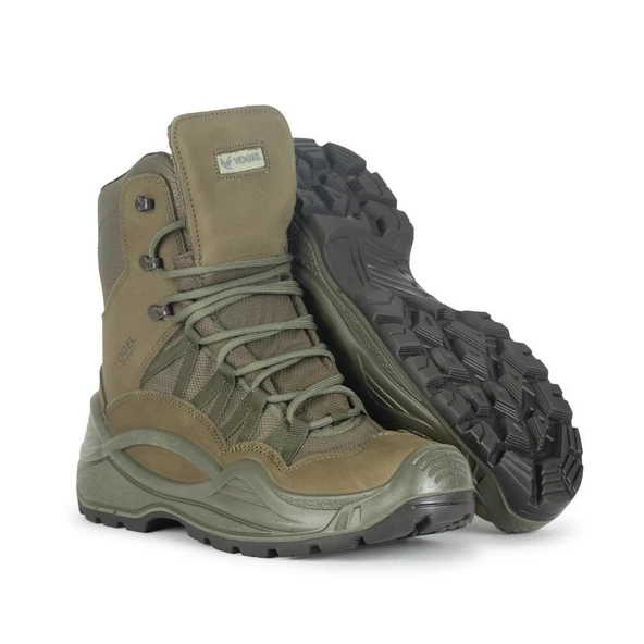 Vogel Canyon 1491 Fermuarlı Haki Dört Mevsim Arazi Trekking Outdoor Botu