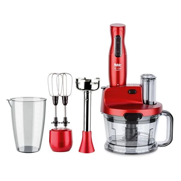 Fakir Mr Chef Quadro Blender Set Rouge - 2
