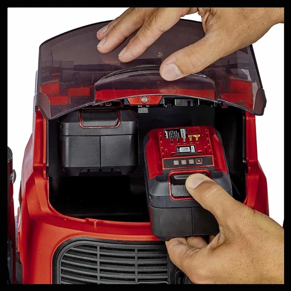 Einhell 2347140 Akülü Elektrikli Süpürge - Resim 4