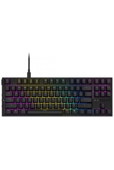 Naztech Nzxt Kb-1tkuk-br Function Tenkeyless Modular Mechanical Rgb Siyah