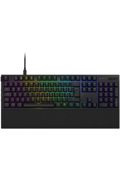 Nzxt KB-1FSUK-BR Function Modular Full Size RGB Mechanical Klavye Siyah - 4