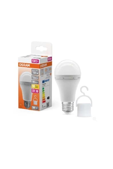 OSRAM ŞARJLI LEDLAMBA 8W SARI IŞIK ürün görseli
