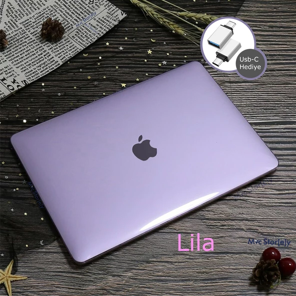 Macbook Pro Kılıf 16 inç Kristal (Touchbarlı 2019 yılı Üretimi) A2141 ile Uyumlu - 11