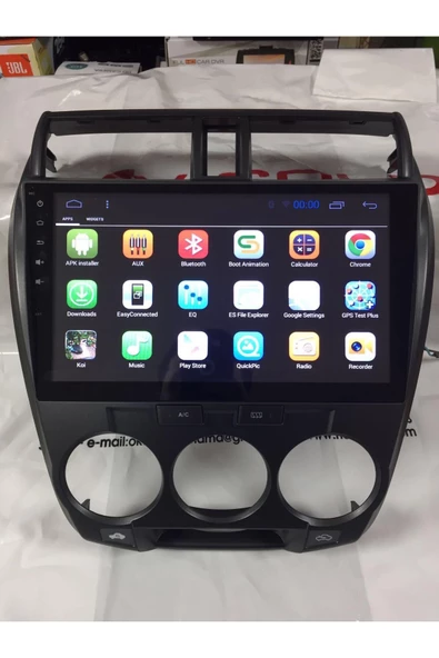 demirusta Honda CITY 2008-2011 4GB CARPLAY NAVİGASYON DVD USB BT KAMERA
