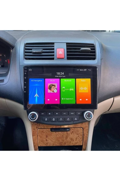 demirusta ACCORD 2008-2012 4GB CARPLAY NAVİGASYON DVD USB BT KAMERA ürün görseli