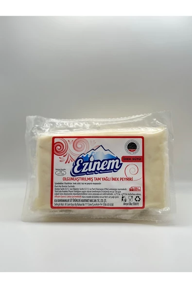 Tam Yağlı Beyaz Ezine Inek Peyniri 750 gr