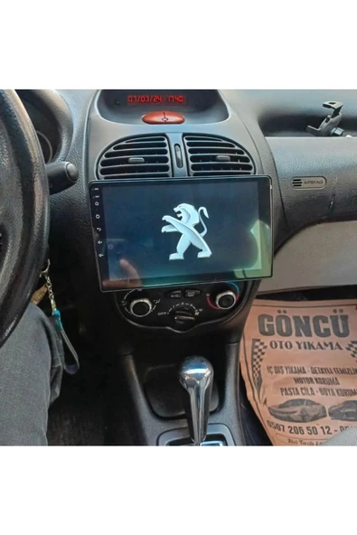 demirusta PEUGEOT 206 4GB CARPLAY NAVİGASYON DVD USB BT KAMERA ürün görseli