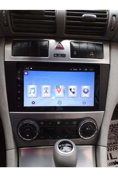 demirusta MERCEDES C CLASS 4GB CARPLAY NAVİGASYON DVD USB BT KAMERA ürün görseli