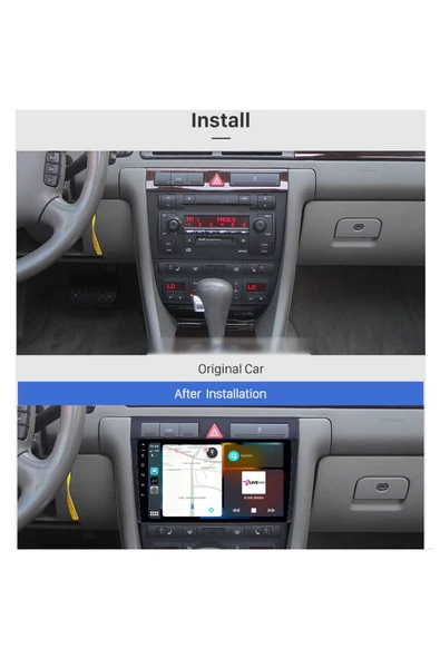 demirusta AUDİ A6 4GB CARPLAY NAVİGASYON DVD USB BT KAMERA ürün görseli