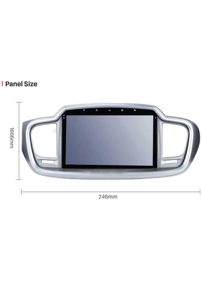 demirusta Kia Sorento 2014 - 2019 Uyumlu 4gb Carplay Navi?gasyon Dvd Usb Bt Kamera
