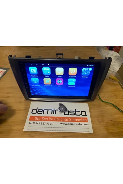 demirusta AVENSİS 4GB CARPLAY NAVİGASYON DVD USB BT KAMERA ürün görseli