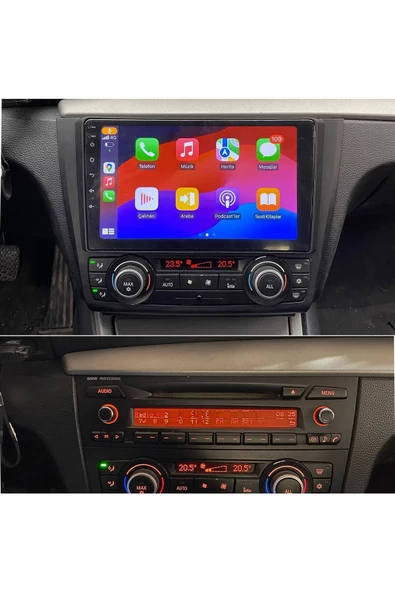 demirusta BMW 1 KASA E87 4GB CARPLAY NAVİGASYON DVD USB BT KAMERA