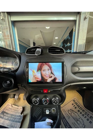 demirusta JEEP RENEGADE Uyumlu  4GB CARPLAY NAVİGASYON DVD USB BT KAMERA