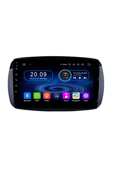 demirusta Smart for 2015-2019 4GB CARPLAY NAVİGASYON DVD USB BT KAMERA
