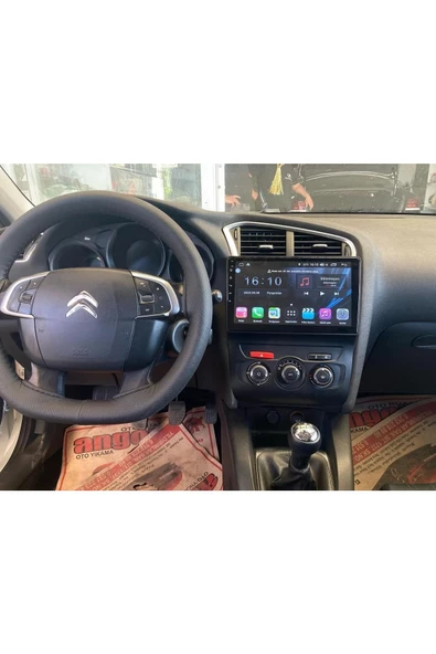 demirusta C4 Uyumlu Carplay And.Auto Navigasyon Dvd Usb Bt Kamera