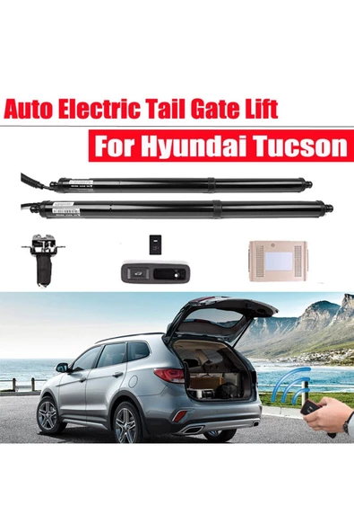 demirusta HYUNDAI TUCSON Uyumlu VAKUMLU ELEKTRİKLİ BAGAJ KAPAĞI KİTİ - Resim 2