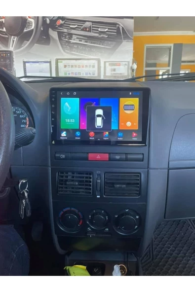 demirusta ALBEA CARPLAY+AND.AUTO NAVİGASYON DVD USB BT KAMERA