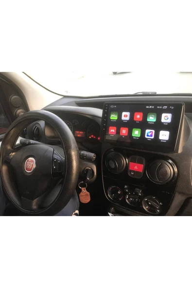 demirusta fiat fiorino Uyumlu carplay YOUTUBE yandex WİFİ usb BT KAMERA ürün görseli