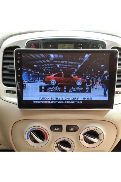 demirusta HYUNDAI ERA  uyumlu CARPLAY+AND.AUTO NAVİGASYON DVD USB BT KAMERA ürün görseli