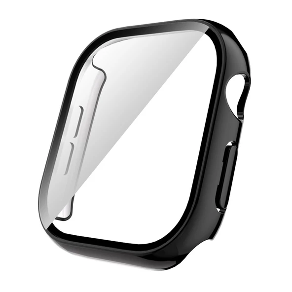 Apple Watch 10 42mm Sert PC Kasa Electroplatink Çerçeveli Ekran Koruyucu Redclick Watch Gard 36 - 10