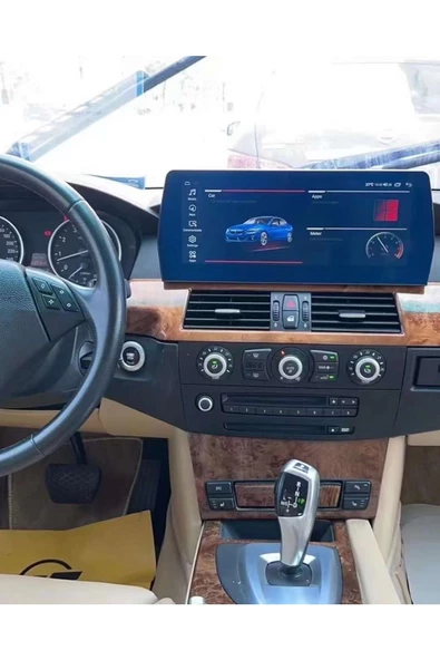 demirusta BMW E60 12,3İNÇ CARPLAY+AND. UYUMLU AUTO NAVİGASYON DVD USB BT KAMERA