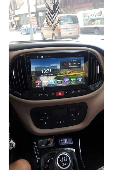 demirusta DOBLO 2015-2022  Uyumlu CARPLAY+AND.AUTO NAVİGASYON DVD USB BT KAMERA ürün görseli