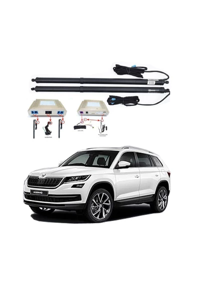 demirusta SKODA OCTAVIA 2017 ELEKTRİKLİ UYUMLU BAGAJ KAPAĞI KİTİ - Resim 2