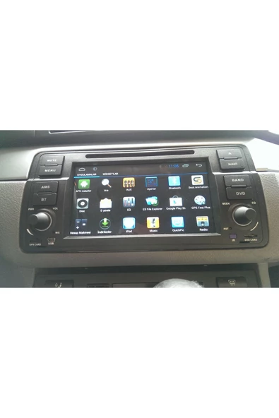 demirusta BMW E46 carplay YOUTUBE yandex WİFİ usb BT KAMERA