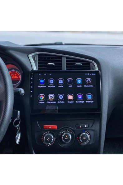 demirusta c4 UYUMLU 2009-2015 4GB CARPLAY NAVİGASYON DVD USB BT KAMERA ürün görseli