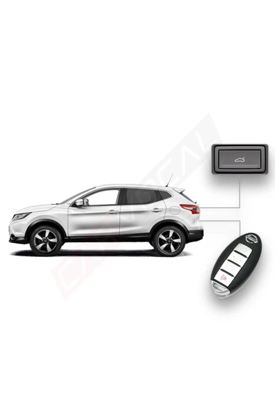 demirusta NISSAN QASHQAI ELEKTRİKLİ BAGAJ KAPAĞI KİTİ Uyumlu - 3