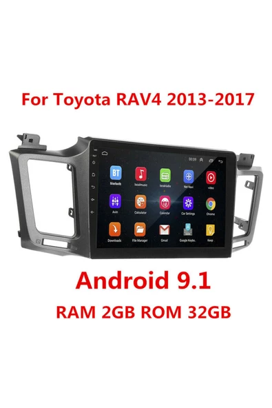 demirusta TOYOTA RAW4 2012-2016 Uyumlu  CARPLAY+AND.AUTO NAVİGASYON DVD USB BT KAMERA ürün görseli