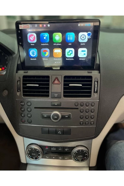 demirusta Benz C-Class W204 2007-2010 carplay YOUTUBE yandex WİFİ usb BT KAMERA