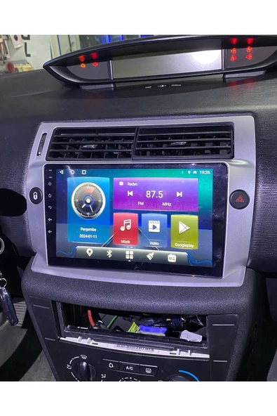 demirusta C4 ESKİ KASA Uyumlu carplay YOUTUBE yandex WİFİ usb BT KAMERA ürün görseli