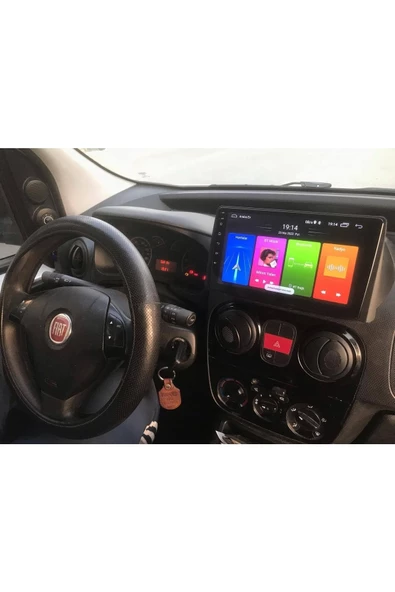 demirusta Fiorino Nemo Bipper Uyumlu 4ram Carplay+and.auto Navigasyon Bt Kamera